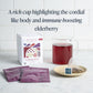 Rishi Tea Elderberry Healer Herbal Tea - Organic, Caffeine Free - 15 Count (Pack of 6)