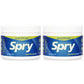 Spry Fresh Natural Xylitol Chewing Gum Dental Defense System Aspartame-Free Sugar Free Gum (Peppermint, 100 Count - Pack Of 2)