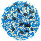 Mystic Sprinkles Graduation Day Sprinkles Mixes (Graduation Day! Blue & White Sprinkle Mix 3.8Oz)