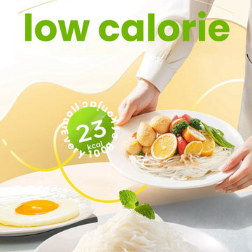 Shirataki Konjac Pasta, Low Carb Gluten Free Dried Noodles, Stir Fry, Vegan