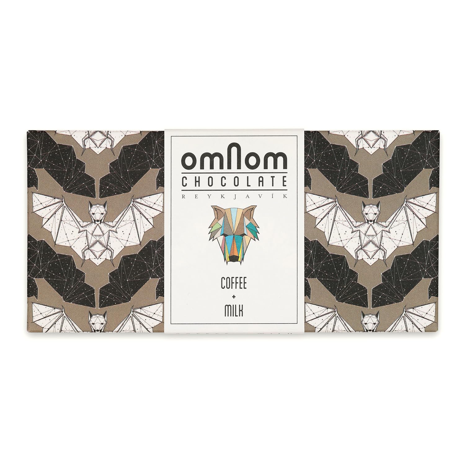 Coffee + Milk - 60gr Icelandic Bean To Bar Chocolate by Omnom Chocolate