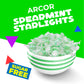 Arcor Sugar-Free Spearmint Starlight Hard Candy (1 Pound Bag - Approx. 85 Count)