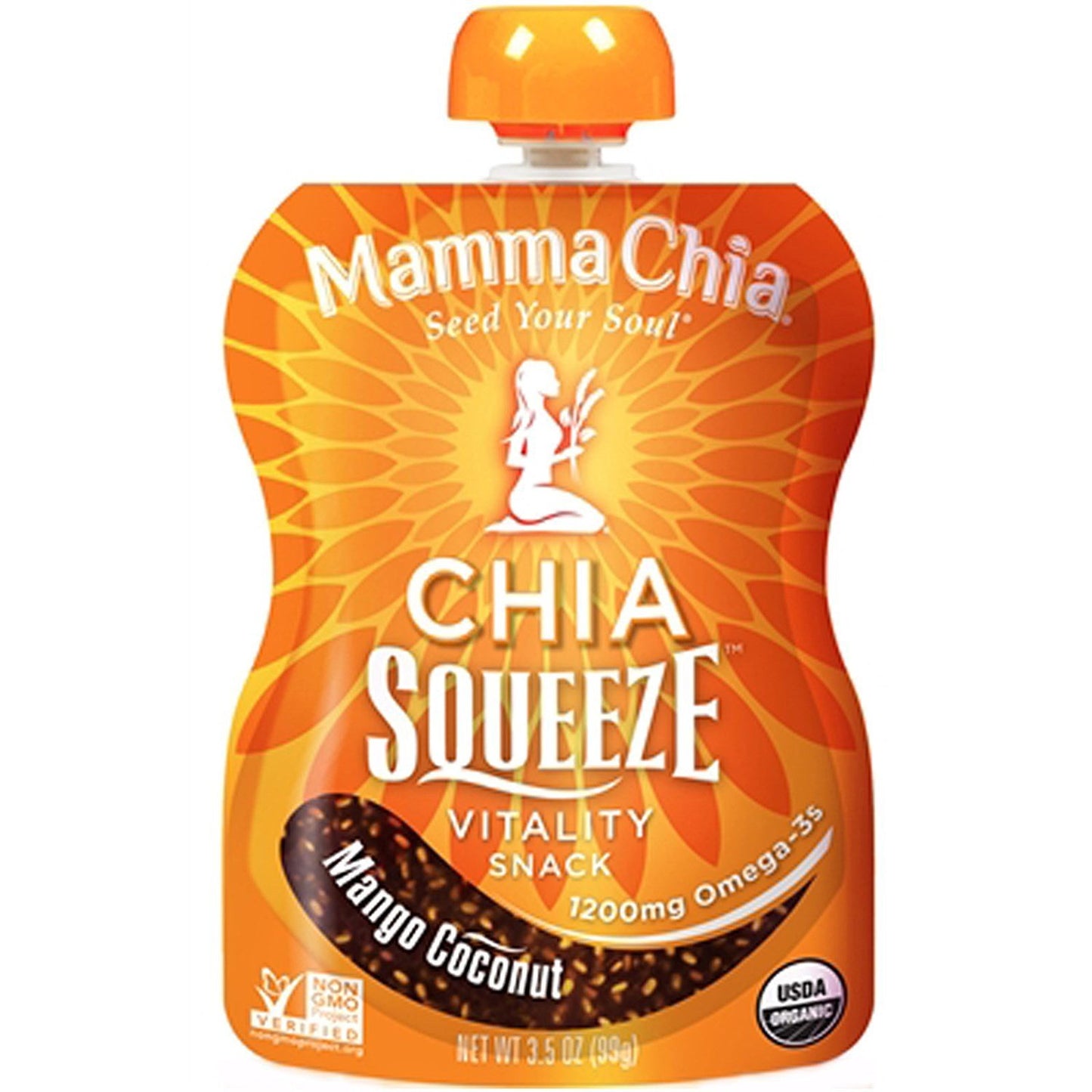 Mamma Chia Squeeze (4 Variety Pack), 3.5 Ounce (Pack Of 12)