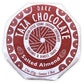 Taza Chocolate Organic Mexicano Disc 40% Dark Chocolate, Salted Almond, 2.7 Ounce (12 Count), Vegan