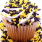 Ncs Black And Yellow Edible Jimmies Sprinkles, 8 Ounces