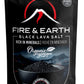 Fire & Earth Organic Black Lava Salt, Fine Grain, 16 Ounce, Gourmet Finishing Salt for Cooking and Seasoning