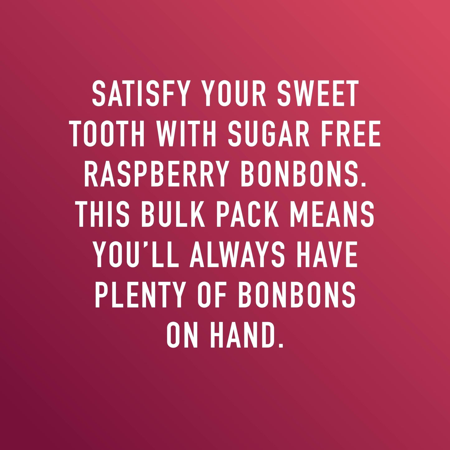 Swiss Imports Sugar Free Bonbons Hard Candy Drops, Raspberry, 200 Individually Wrapped Pieces, 500G/17.6Oz