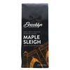 Brooklyn Beans Maple Sleigh 100% Arabica Craft Roasted Ground Coffee, Premium Maple Flavored Roast, 12 Oz Bag