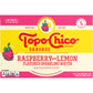 Topo Chico Sparkling Water Raspberry Lemon Flavored 12oz 8-Pack