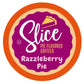 Slice Coffee Flavored Coffee, Razzleberry Pie, 40 Count for Single Serve Brewers