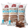Liebers Kosher Certified Dairy Milk Chocolate Rice Cakes, Gluten Free Snack Milk Chocolate (Pack Of 3)