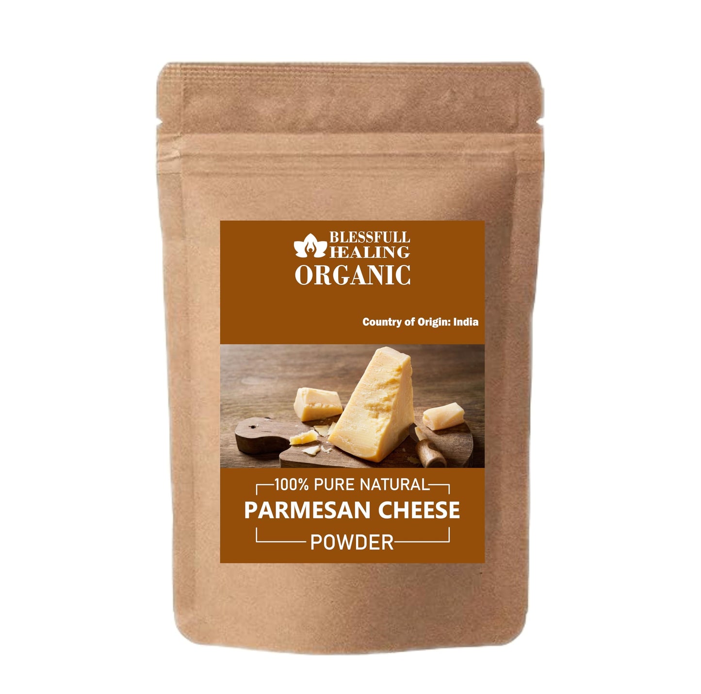 Blessfull Healing Organic Parmesan Cheese Powder 100% Pure Natural 100 Gram / 3.52 oz