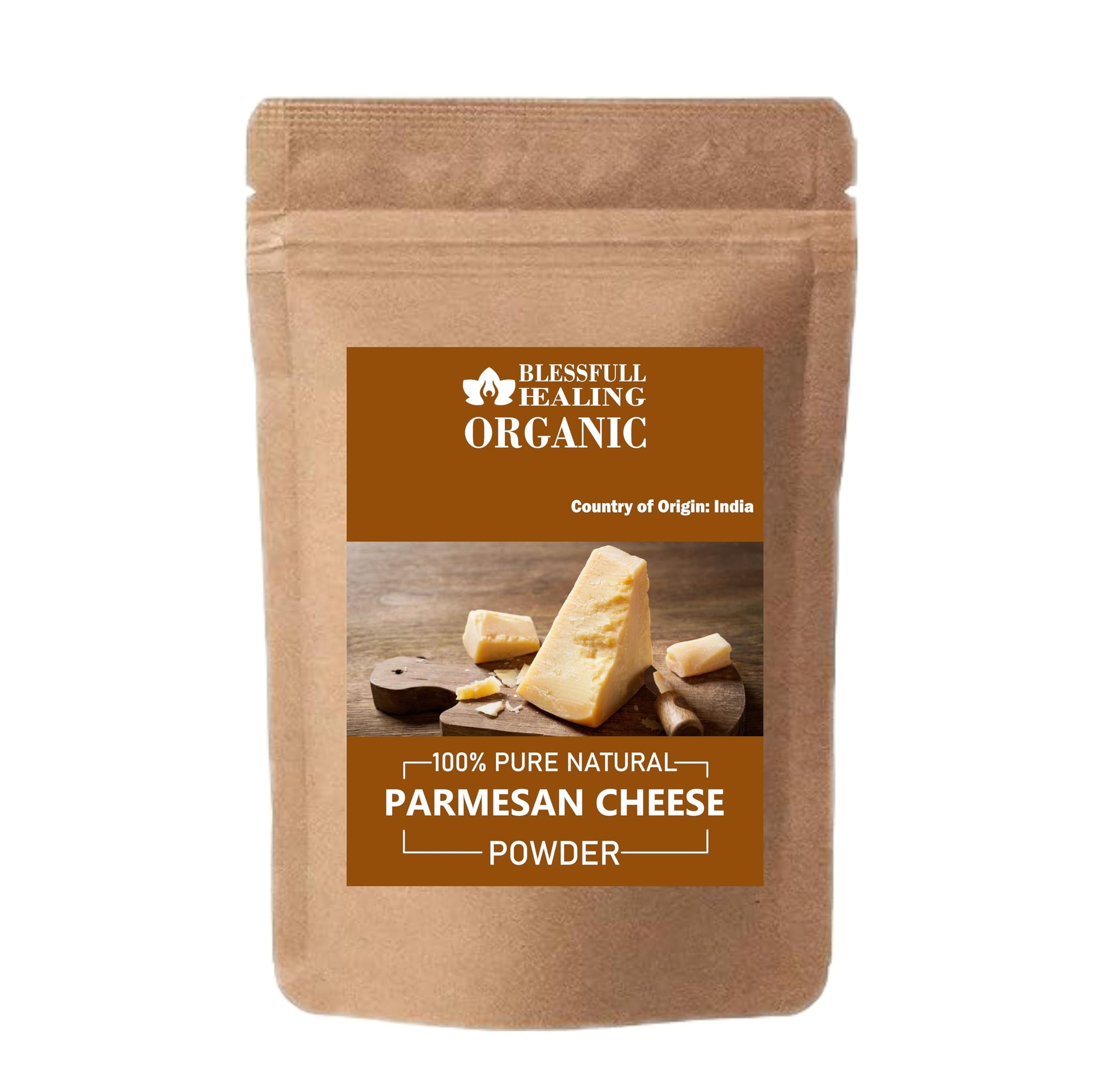 Blessfull Healing Organic Parmesan Cheese Powder 100% Pure Natural 100 Gram / 3.52 oz