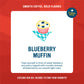 Camerons Coffee Blueberry Muffin Flavored Ground Coffee, Light Roast, 12 oz (Pack of 6)