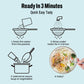 Volo Vero Konjac Noodles Variety Pack - 10 Packs Shirataki Noodle Pasta With Fettuccine, Spaghetti, Angel Hair, And Rice Shapes,