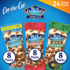 Blue Diamond Almonds Snack Nut Variety Pack for Kids, Office, School, On-the-go, 0.75 oz Gluten Free Individual Packs, Wasabi & 