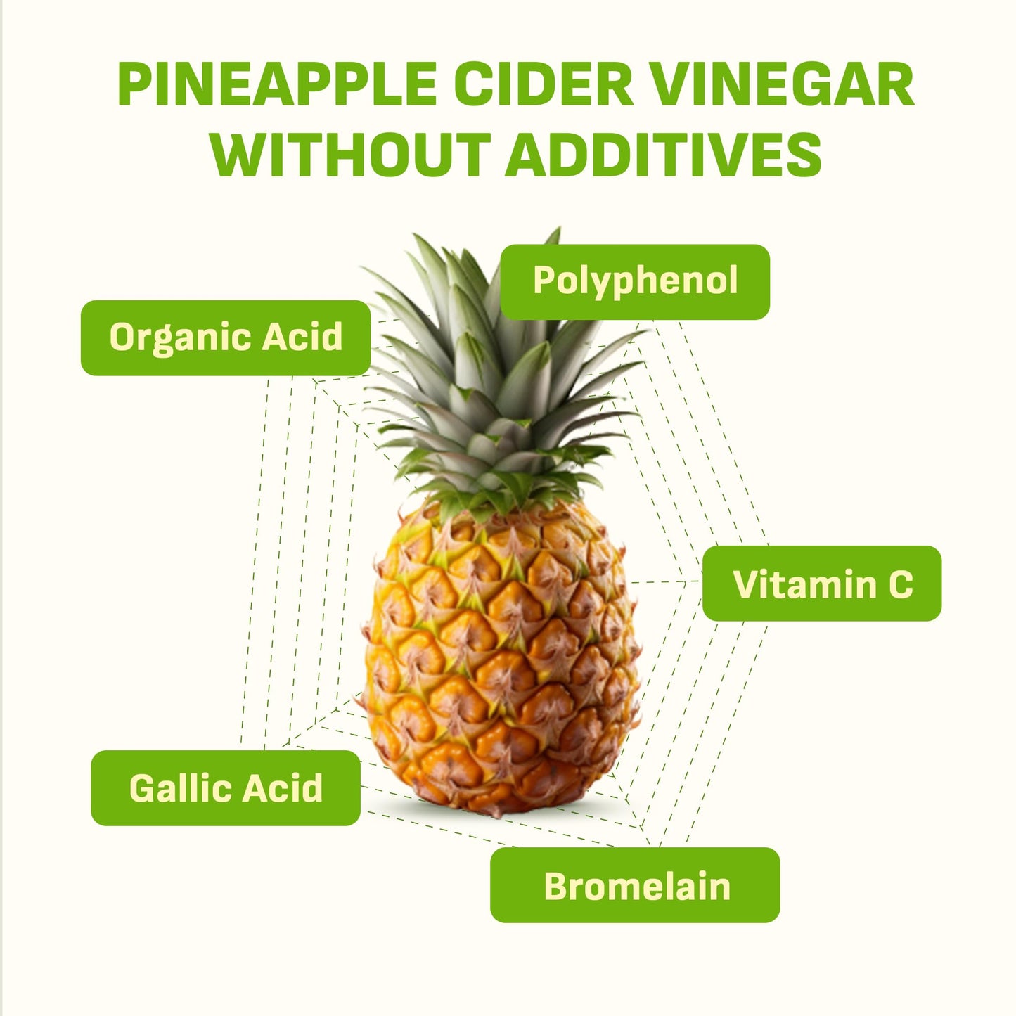 LIVELING Pineapple Cider Vinegar Drink Sticks, Korean-Plum Flavor, Sugar-Free, Low-Calorie, 30 Pack, 0.51 Fl Oz Each