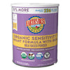Earth'S Best Organic Sensitive Baby Formula For Babies 0-12 Months, Reduced Lactose Powdered Infant Formula With Iron, Omega-3 D