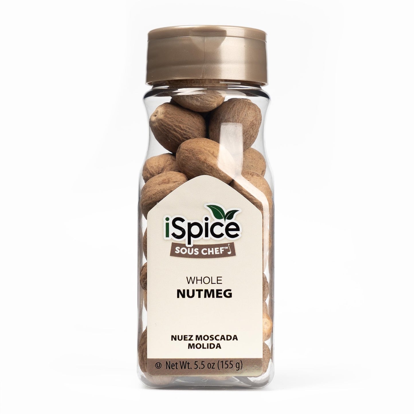 Ispice Premium Nutmeg, Whole Nutmeg Is Gluten Free And Non-Gmo, 100% Natural, Nutmeg Whole Is Used In Coffee, Tea, Hot Chocolate