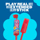 Chupa Chups Melody Pop Strawberry Lollipops, Individually Wrapped, 5 Count Pack, Red
