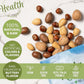 NUTS U.S. Mixed Nuts In Shell, Almonds, Walnuts, Hazelnuts, Pecans, 6 lbs, No Added Colors or Flavors, Resealable Bag