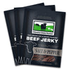 Original Stemple Creek Ranch Beef Jerky, 100% Grass-Fed, Gluten Free, No-Sugar, 4 Clean Ingredients, 3 Ounces (Salt & Pepper, 3-