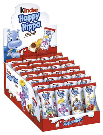 Ferrero Happy Hippo Cacao 20.7g x 28 Bars