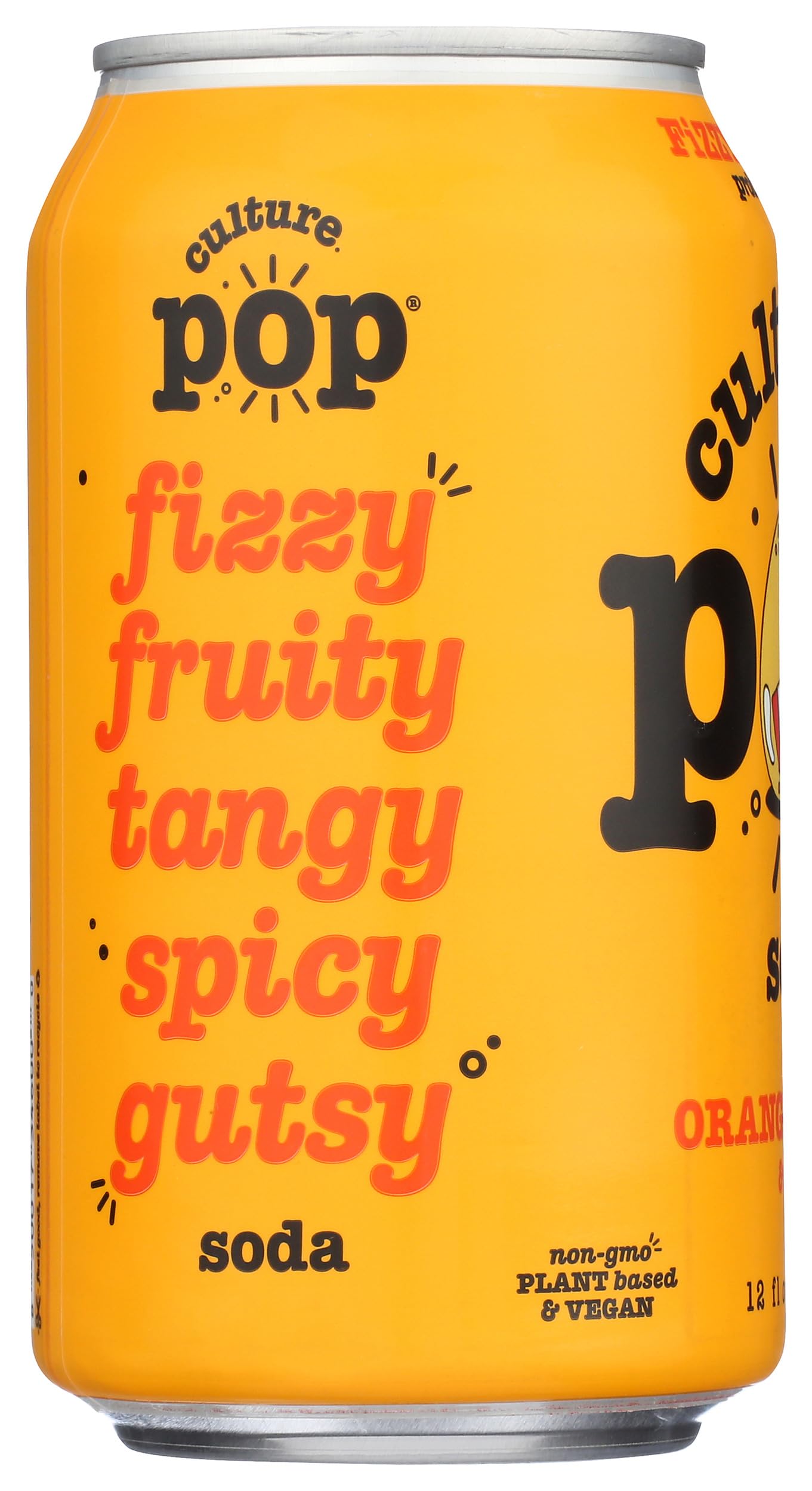 Culture Pop Soda Probiotic Orng Mango 12 Fo