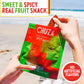 CHUZA Spicy Dried Mango Slices, Mexican Snacks Chili Mango Dried Fruit, Spicy Mexican Candy for Adults and Children, Natural Dri