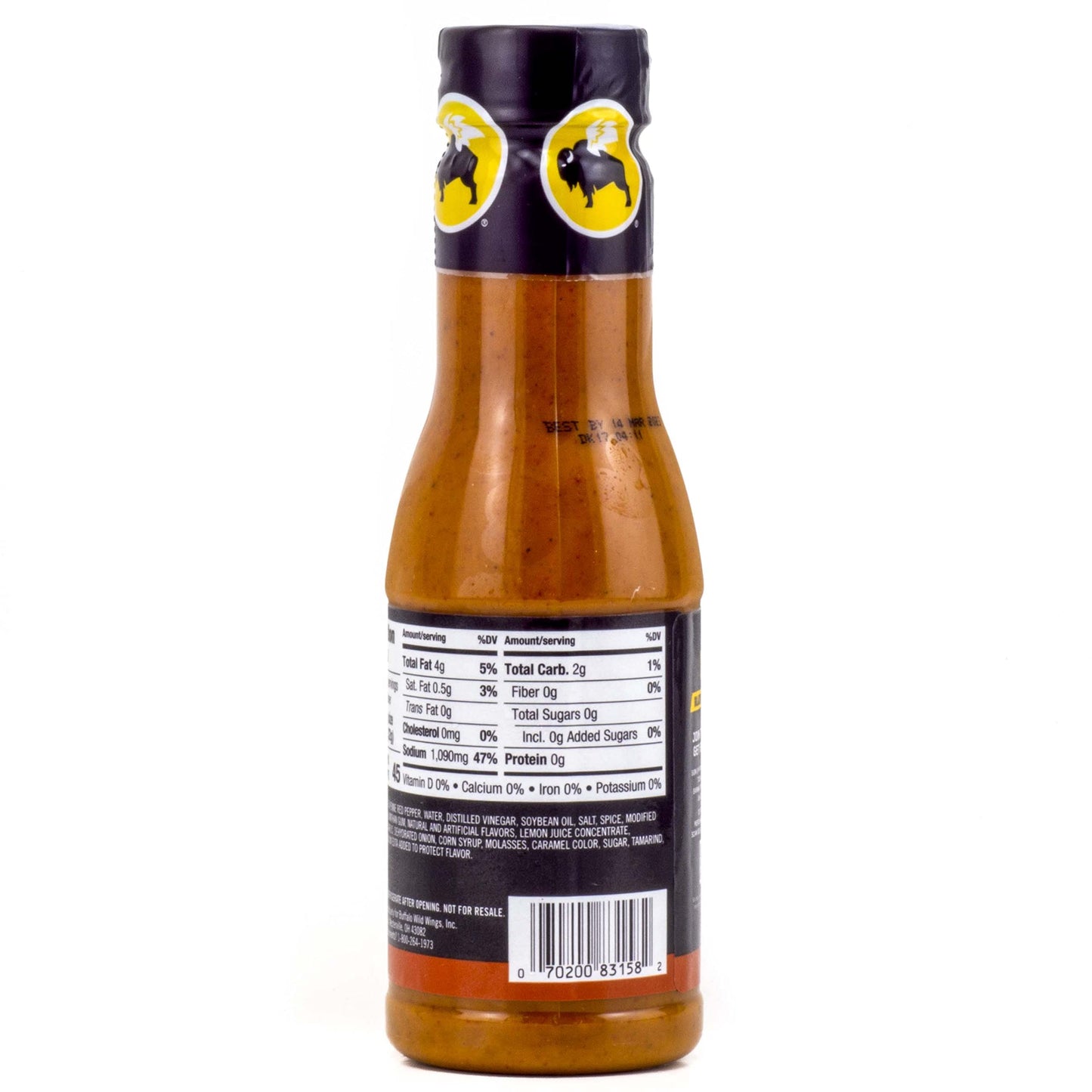 Buffalo Wild Wings Sauce "Hot" 12 Ounce Bottle