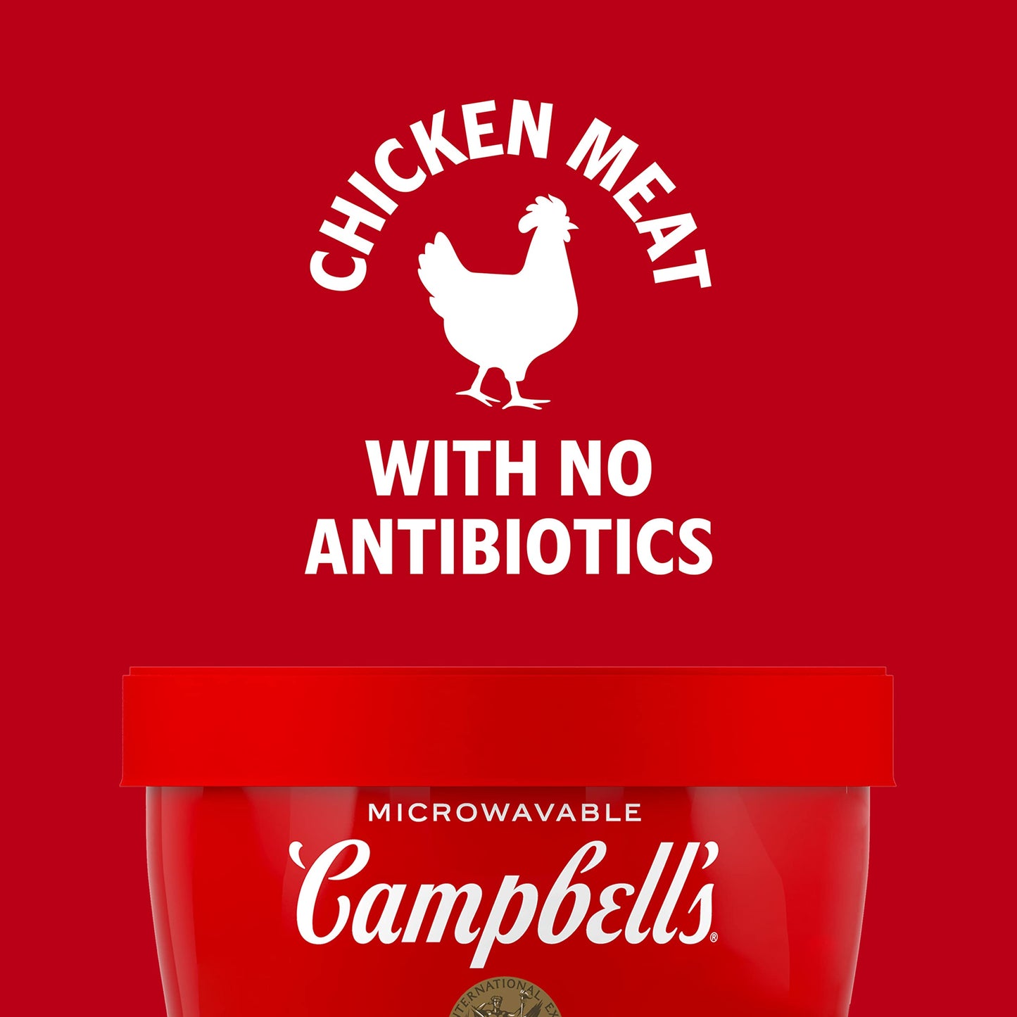 Campbell s Homestyle Chicken Noodle Soup, 15.4 Oz Microwavable Bowl (Case of 8)