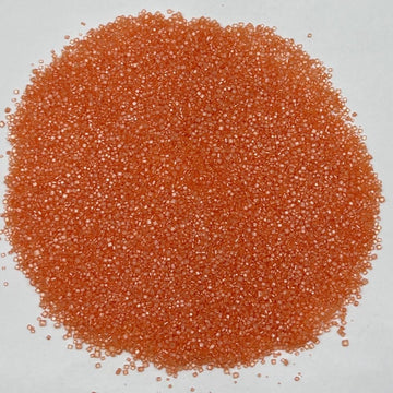 Senchanting Orange Sanding Sugar Sprinkles, Edible Crystal Orange Sanding Candy Sugar For Cake Decorating Wedding Party Baking C