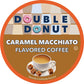Double Donut Coffee Pods, Caramel Macchiato, Medium Roast, 24 Count, Recyclable for Keurig K Cups