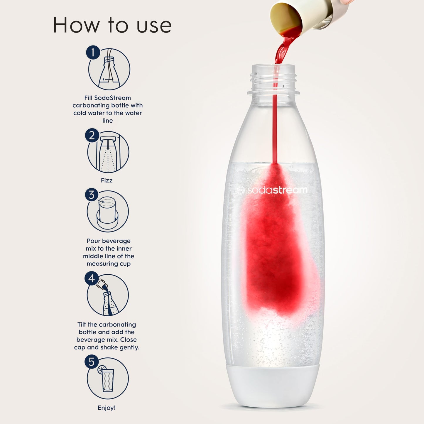 Sodastream Sodastream Zero Strawberry Watermelon Drink Mix, 14.8 Fl. Oz., Pack Of 4, 14.8 Oz