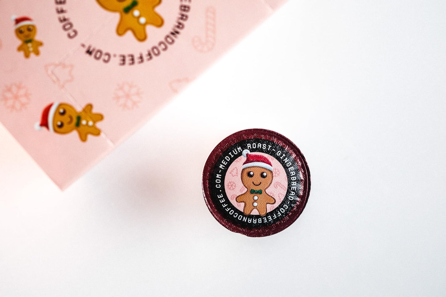 Coffee Brand Coffee Gingerbread Flavored Coffee Kcups Sweetness of Freshly Baked | Medium Light Roast Features Cinnamon  Nutmeg  and Molasses | 12 Pack