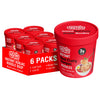 VOLO VERO Konjac Noodles Instant Soup Cup, 6 Packs Shirataki Angel Hair Pasta Spicy Red Curry, Low Carb, Low Fat, Low GI, Low Ca