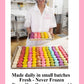 Leilalove Macarons Amour 21 Gourmet Macarons - Macarons Wrapped Individually Box May Vary In Style