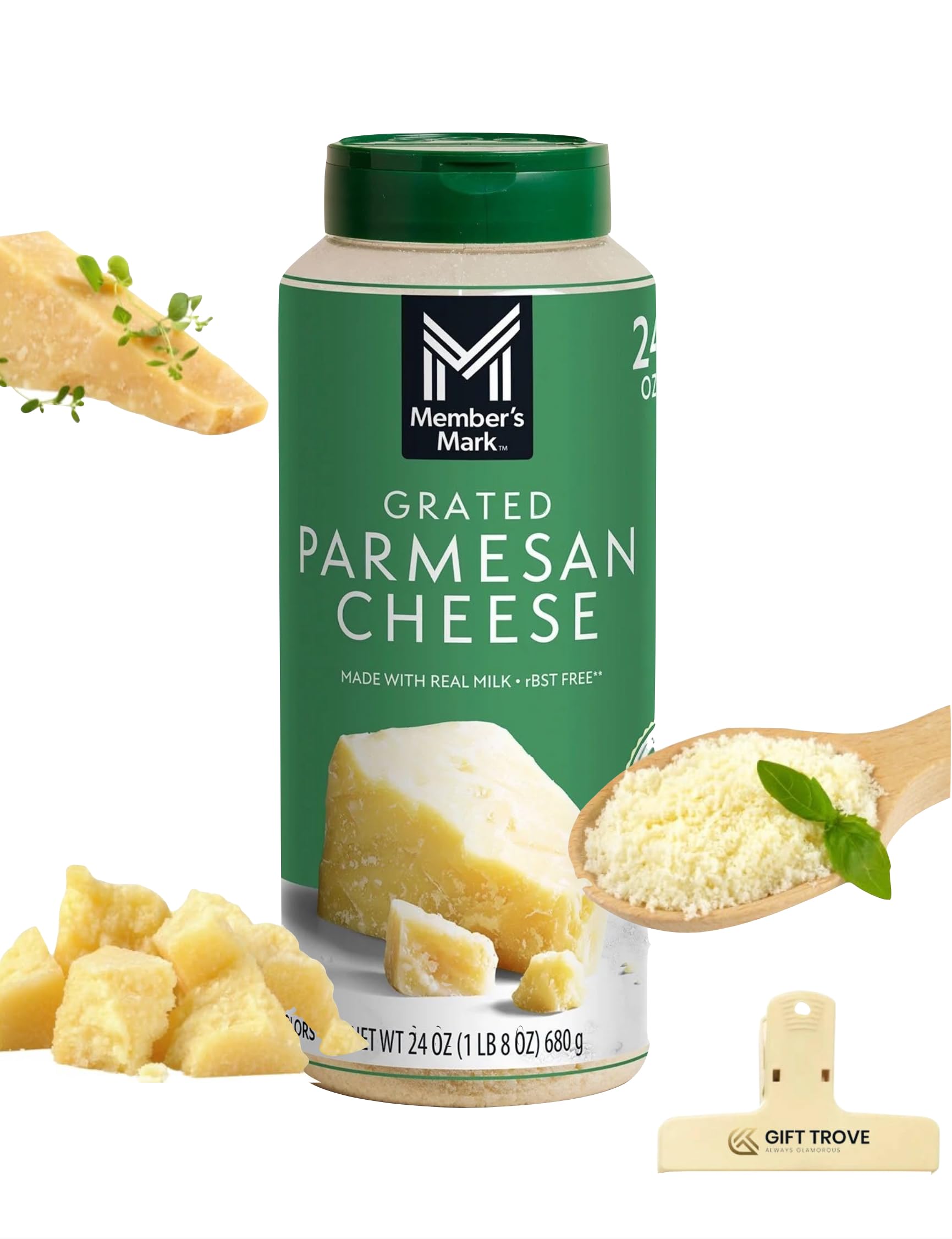 Grated Parmesan Cheese  24 Ounce (1 Pack)