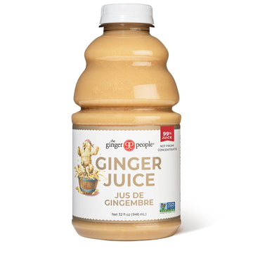 Ginger Juice, 99% Pure Ginger Juice By The Ginger People – Original Flavor And Premium Quality Ginger Juice, 32 Fl Oz Bottles – Pack Of 12