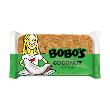 Bobo'S Oat Bars, Coconut, 3 Ounce