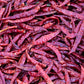 Authentic Red Thai Chili Peppers, 5 Oz. Bag, Genuine Hot Red Whole Pepper Chilis, Dried Fresh For Cooking Traditional Asian Food