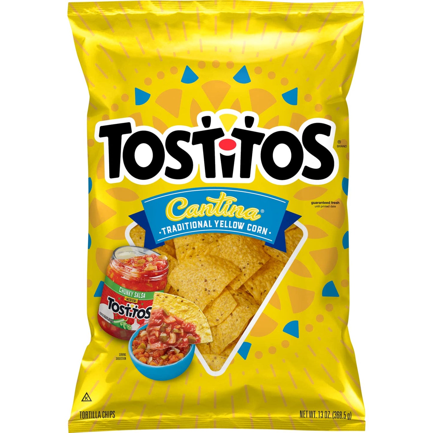 Tostitos Cantina Style Tortilla Chips Traditional, 13 Oz