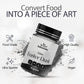Bakeebake Edible Silver Glitter Dust for Cake Decorating - 15g - Vegan, Gluten Free