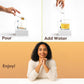 Waka Instant Green Tea Mix, Lemon Flavored, 100% Tea Leaves, Unsweetened, Travel Size, 0.45 Ounce
