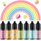 Food Coloring for Cake Decorating Macaron Edible Food Dye for Baking Royal Icing Cookie Supplies Gluten Free 7x12ml Food Grade L