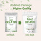 Micro Ingredients Beef Gelatin Powder, Unflavored, 32oz, Grass-Fed, Non-GMO, Gluten Free, Model BA-MI-GEL0907