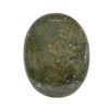Vesuvianite Palm Stone - Pocket Massage Worry Stone For Natural Body Chakra Balancing, Reiki Healing And Crystal Grid