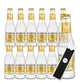 Fever-Tree Tonic Water Premium Cocktail Mixer, 6.8 Fl Oz (Pack of 12), Includes 20 Plastic Stirrer Sticks