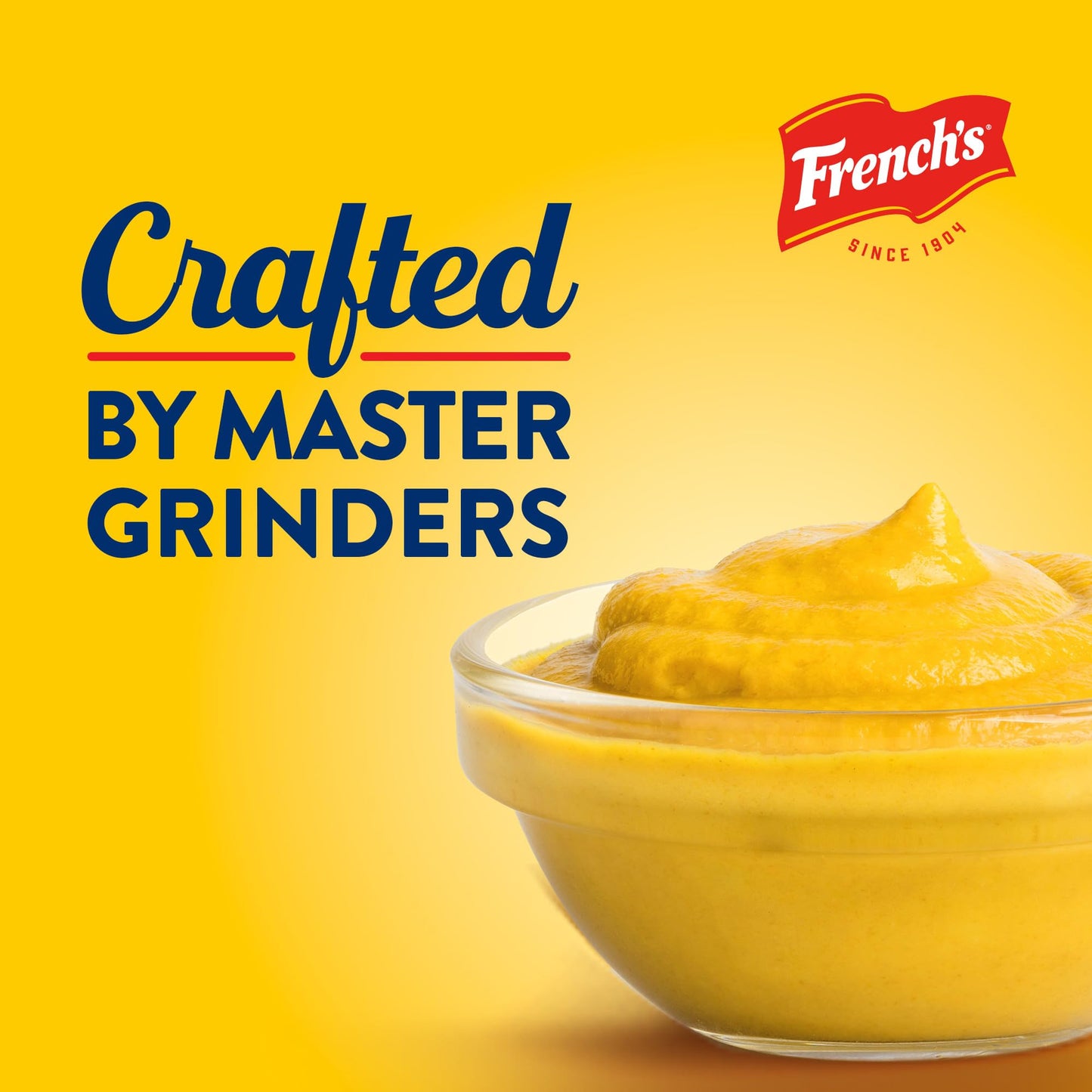 Frenchs Classic Yellow Mustard  105 oz - One 105 Ounce Bulk Container of Tangy and Creamy Yellow Mustard Perfect for Professional Use or for Refillable Containers at Home