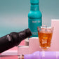 Hatsu Black Tea Lemonade Flavor Iced Tea, 16.9 fl oz Bottles, Pack of 12